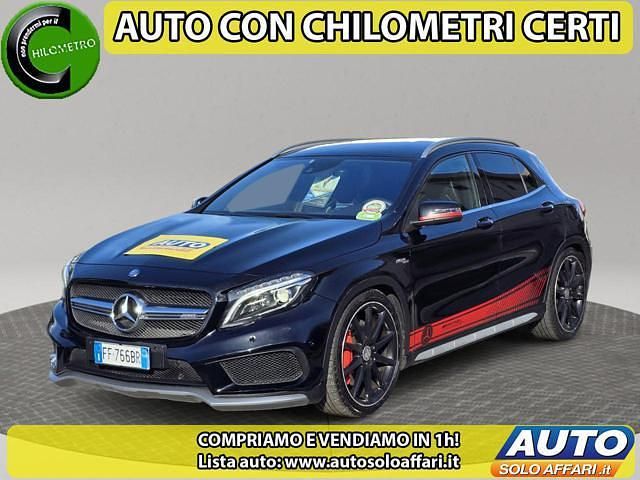 Usata Mercedes GLA45 AMG AMG 360 CV (264 kW) 2015 Nero SUV