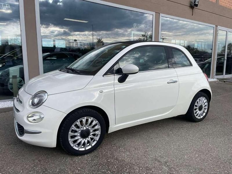 Usata Fiat 500 Lounge 69 CV (50 kW) 2016 Bianco Cabrio