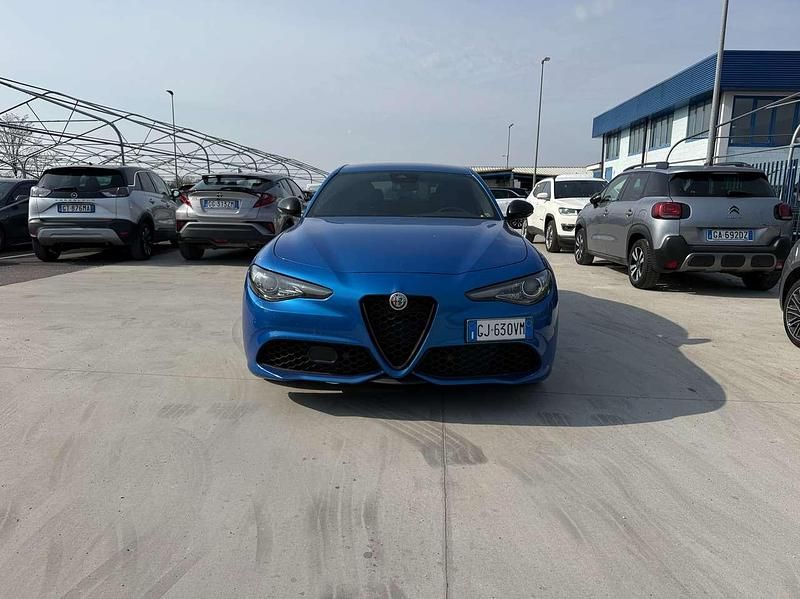 Usata Alfa Romeo Giulia Veloce 211 CV (155 kW) 2022 Blu/azzurro Berlina