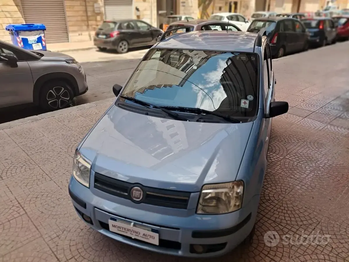 Usata Fiat Panda Dynamic 60 CV (44 kW) 2008 Bluazzurro Utilitaria