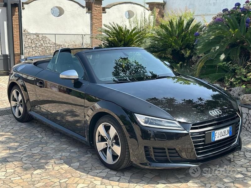 Usata Audi TT Roadster Design 184 CV (135 kW) 2016 Nero Cabrio
