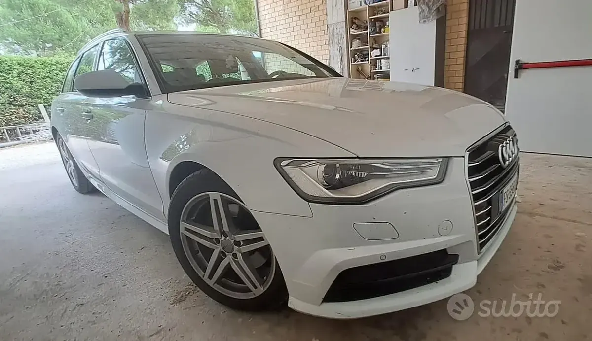 Usata Audi A6 Comfort 150 CV (110 kW) 2017 Bianco Station wagon