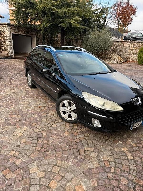 Nero Usata 2008 Peugeot 407 Station wagon | 4000 € (Molto cara) - Immagine 1/4