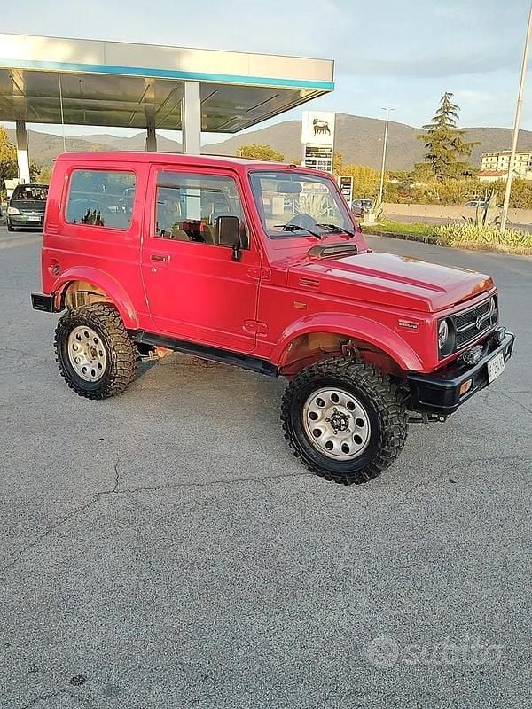 Usata Suzuki Samurai 1997 Rosso SUV