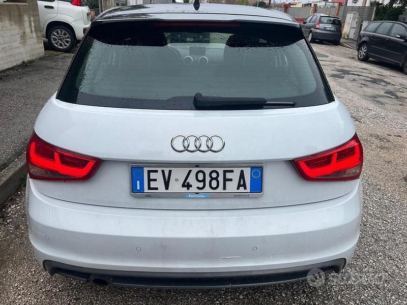 Usata Audi A1 S-Line 90 CV (66 kW) 2013 Bianco Utilitaria