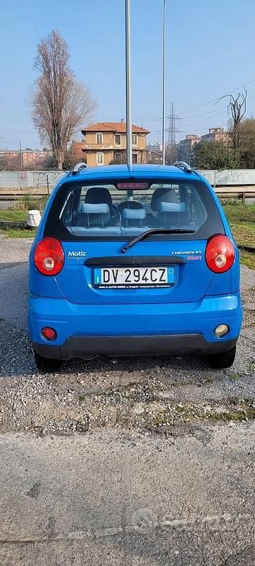 Usata Chevrolet Matiz 2009 Blu Utilitaria