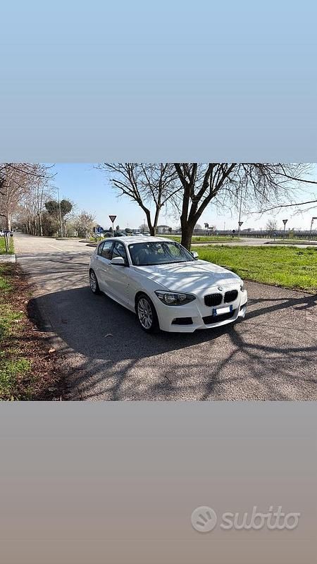 Usata BMW 116 M Sport 116 CV (85 kW) 2015 Bianco Utilitaria