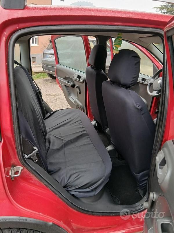 Usata Fiat Panda 4x4 2009 Rosso Utilitaria