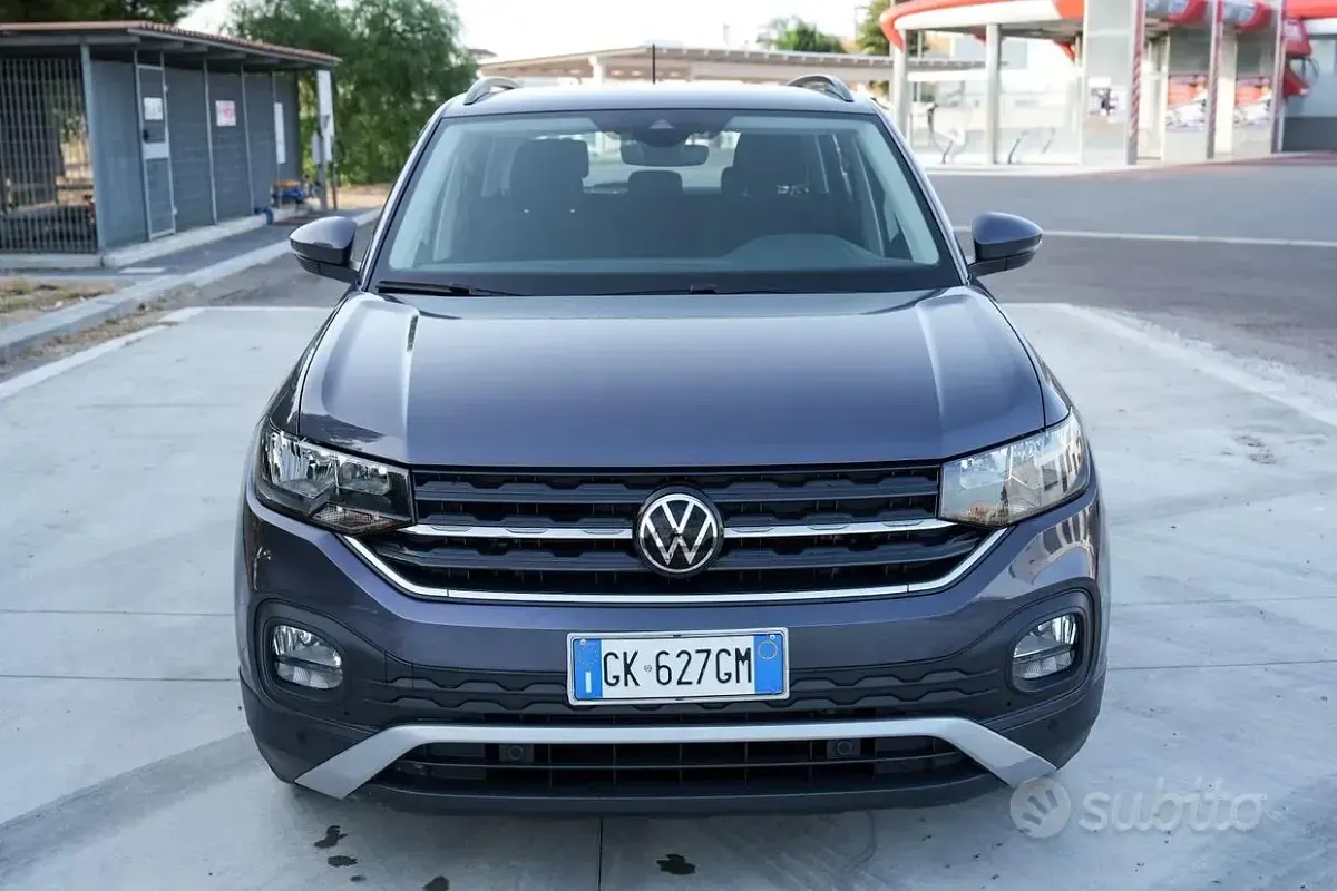 Usata VW T-Cross Style 95 CV (69 kW) 2022 Grigio SUV