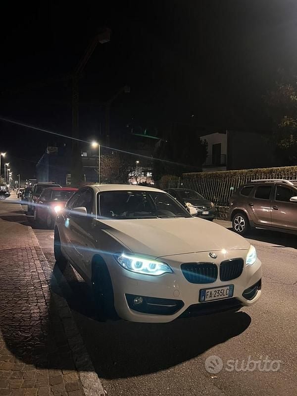Usata BMW 220 M Sport 2015 Bianco Coupé