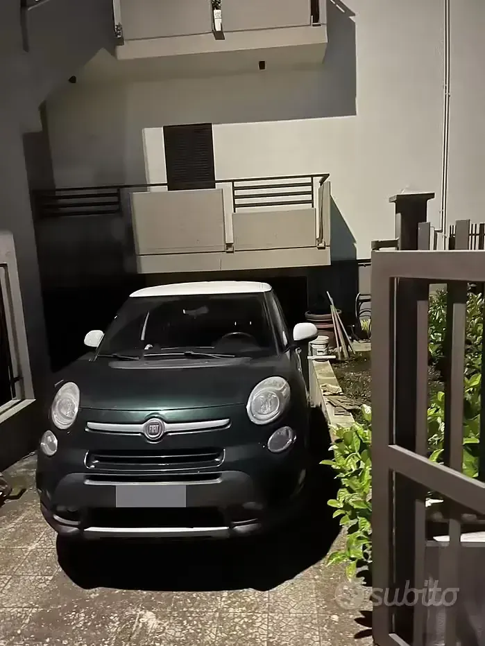 Usata Fiat 500L Trekking 105 CV (77 kW) 2014 Verde Monovolume