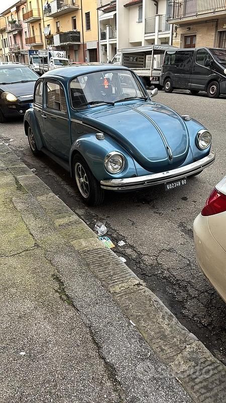 Usata VW Beetle 1970 Blu Utilitaria