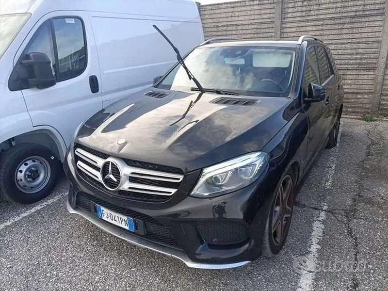 Usata Mercedes GLE350 Premium 258 CV (189 kW) 2017 Nero SUV
