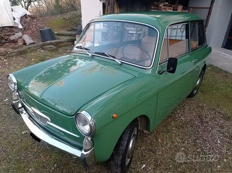 Usata Autobianchi Bianchina 1960 Verde Utilitaria