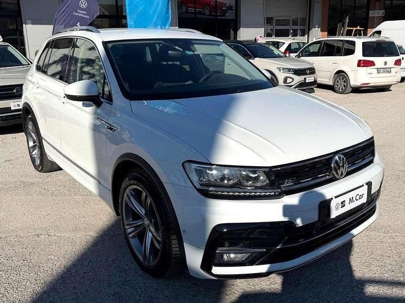 Usata VW Tiguan Advance 150 CV (110 kW) 2020 Pure whait SUV