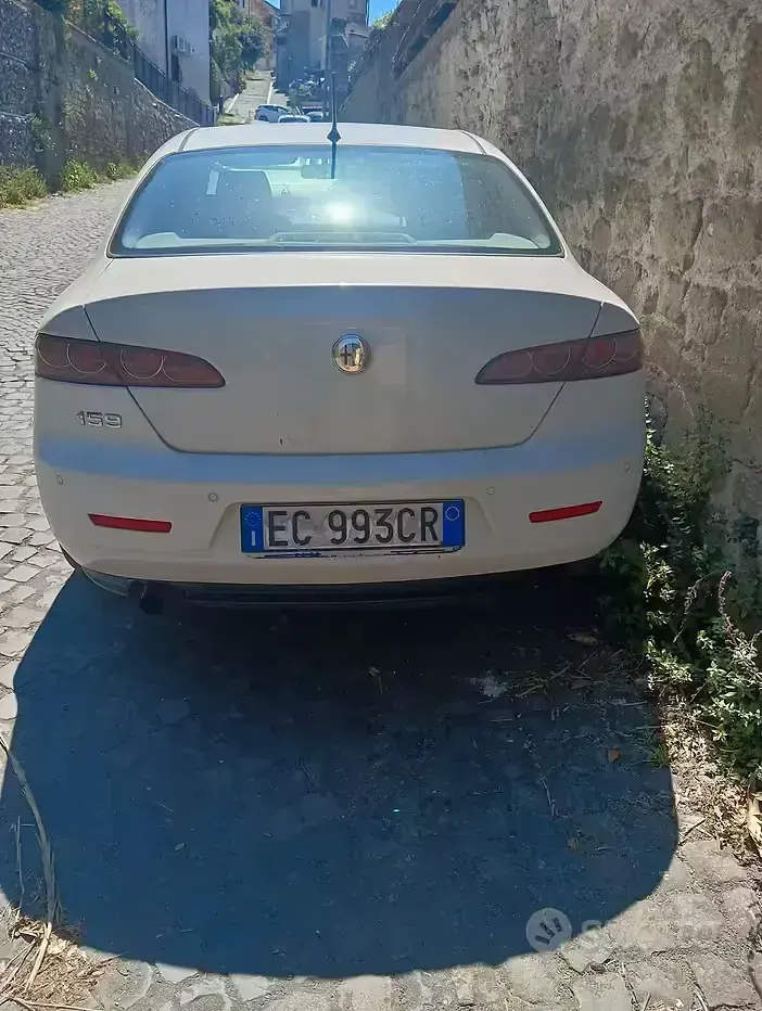 Usata Alfa Romeo 159 170 CV (125 kW) 2010 Bianco Berlina