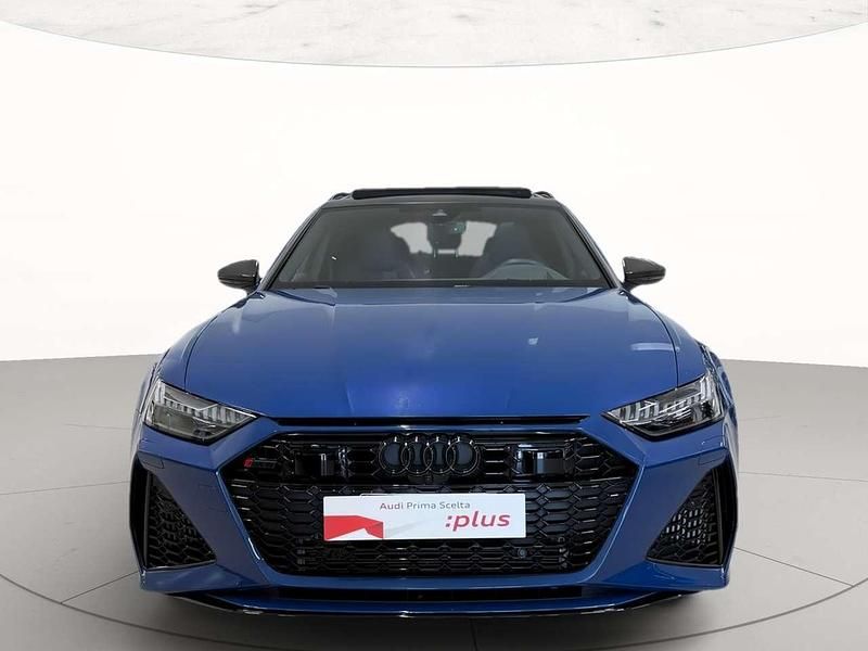 Usata Audi RS6 Performance 630 CV (463 kW) 2024 Blu ascari metallizzato Station wagon