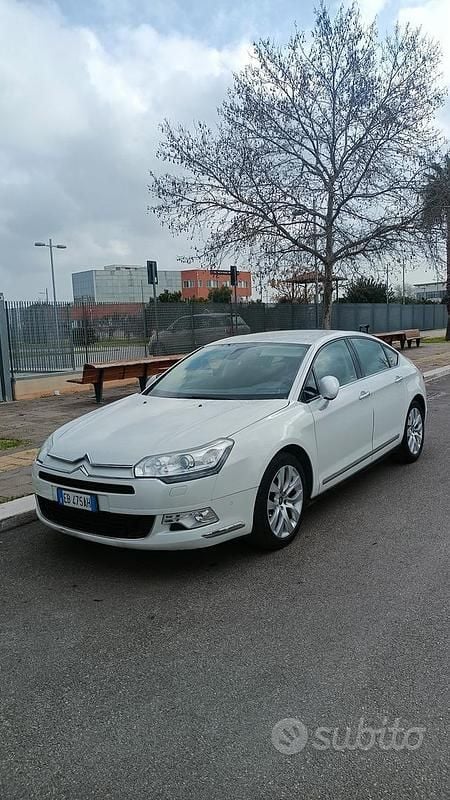 Usata Citroën C5 Exclusive 2012 Bianco Berlina