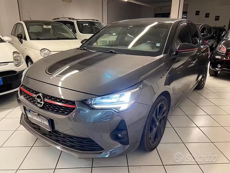 Usata Opel Corsa GS Line 100 CV (73 kW) 2020 Grigio Utilitaria