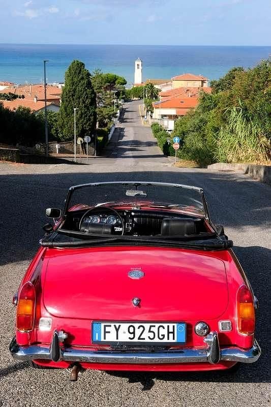 Usata MG B 95 CV (69 kW) 1973 Rosso Cabrio