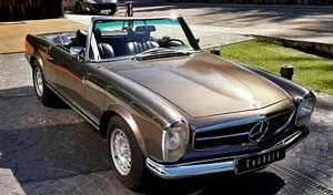 Usata Mercedes SL280 170 CV (125 kW) 1970 Argento Cabrio