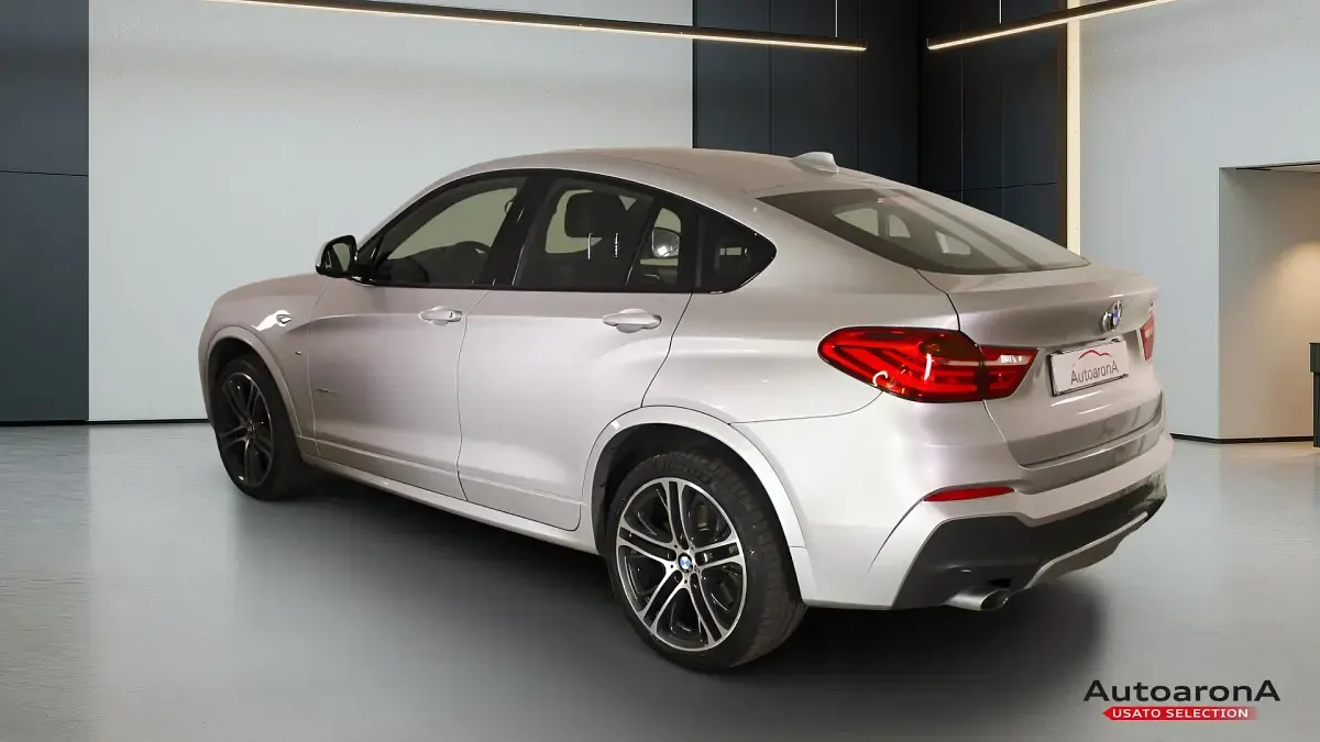 Usata BMW X4 M Sport 190 CV (139 kW) 2018 Argento SUV