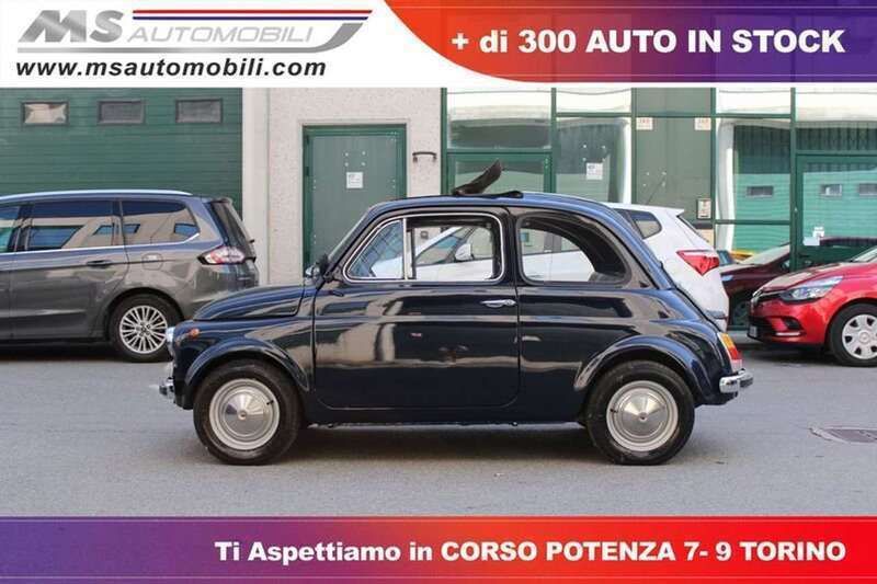 Usata Fiat 500 Lusso 18 CV (13 kW) 1969 Blu/azzurro Utilitaria