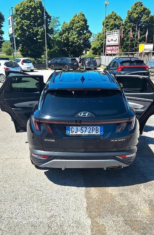Usata Hyundai Tucson 136 CV (100 kW) 2022 Nero SUV