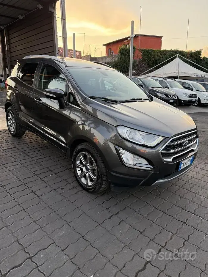 Usata Ford Ecosport ST-Line 125 CV (91 kW) 2019 Grigio SUV
