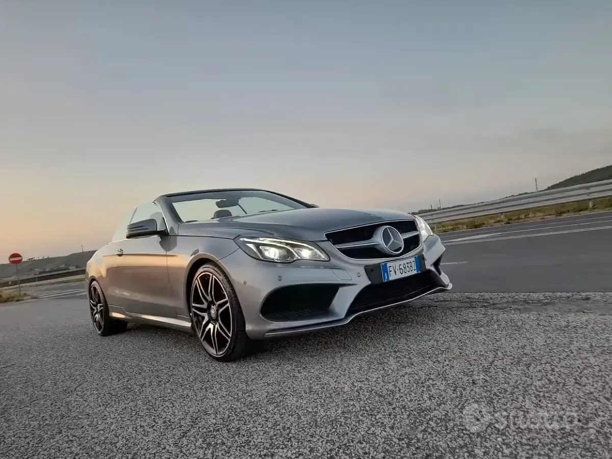 Usata Mercedes E400 333 CV (244 kW) 2014 Cabrio