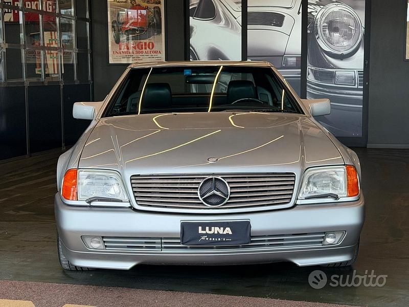 Usata Mercedes SL600 394 CV (289 kW) 1993 Grigio Cabrio