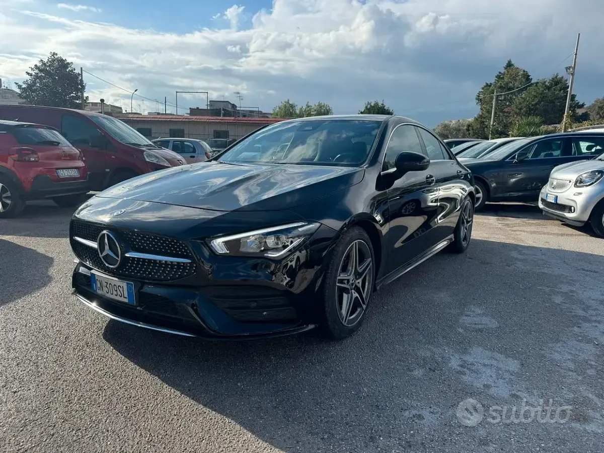 Usata Mercedes CLA180 Premium 116 CV (85 kW) 2023 Nero Berlina
