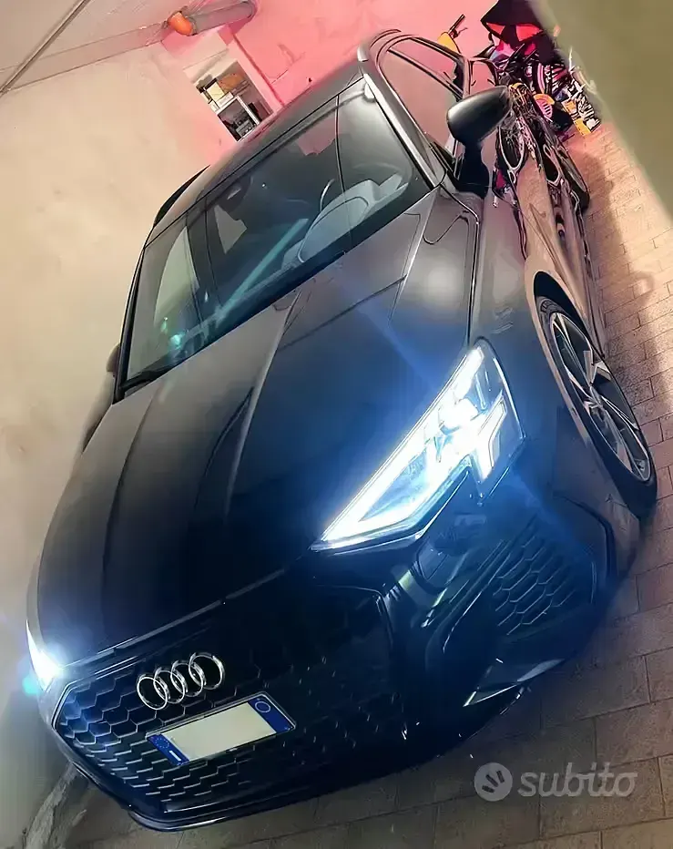 Brugt Audi A3 S-Line 150 HK (110 kW) 2024 Sort Sedan