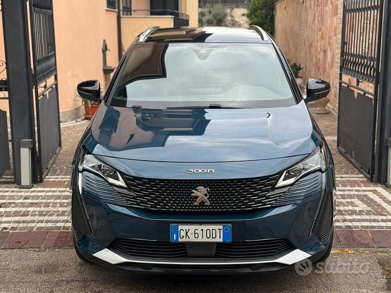 Usata Peugeot 3008 GT 131 CV (96 kW) 2022 Blu Station wagon