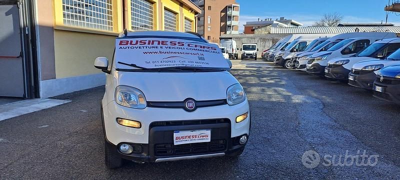 Usata Fiat Panda 4x4 97 CV (71 kW) 2017 Bianco Utilitaria