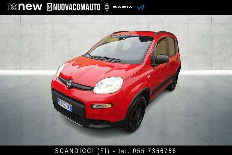Rosso dinamico Usata 2019 Fiat Panda 4x4 S Due volumi | 11.900 € (Buon prezzo) - Immagine 1/4