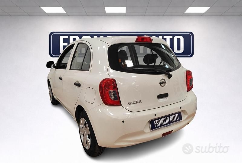 Usata Nissan Micra Acenta 80 CV (58 kW) 2016 Bianco Utilitaria