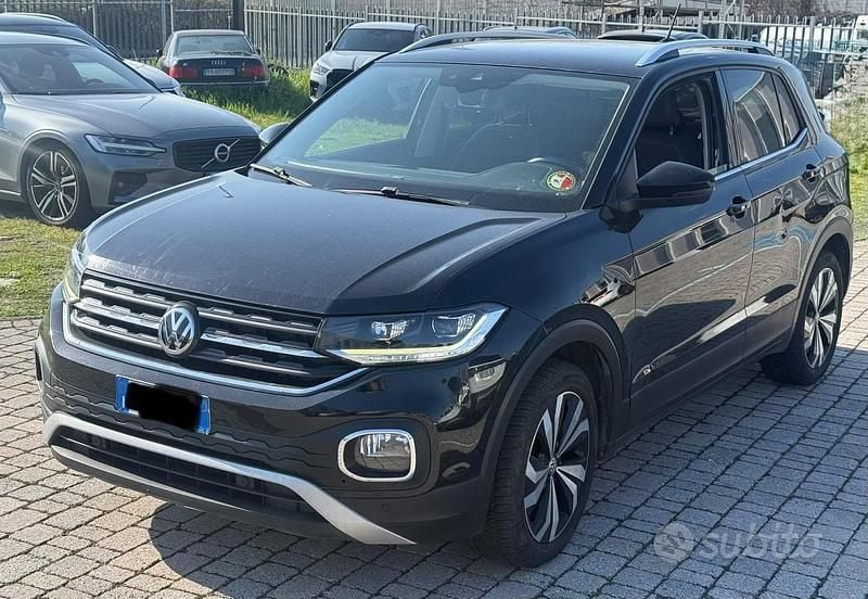 Usata VW T-Cross Advance 115 CV (84 kW) 2019 Nero SUV