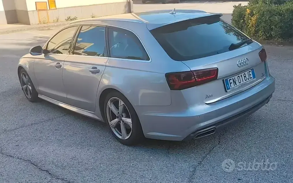 Usata Audi A6 S-Line 190 CV (139 kW) 2018 Grigio Station wagon
