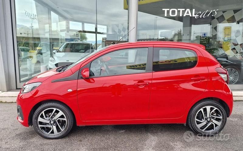 Usata Peugeot 108 72 CV (52 kW) 2020 Rosso pastello Berlina