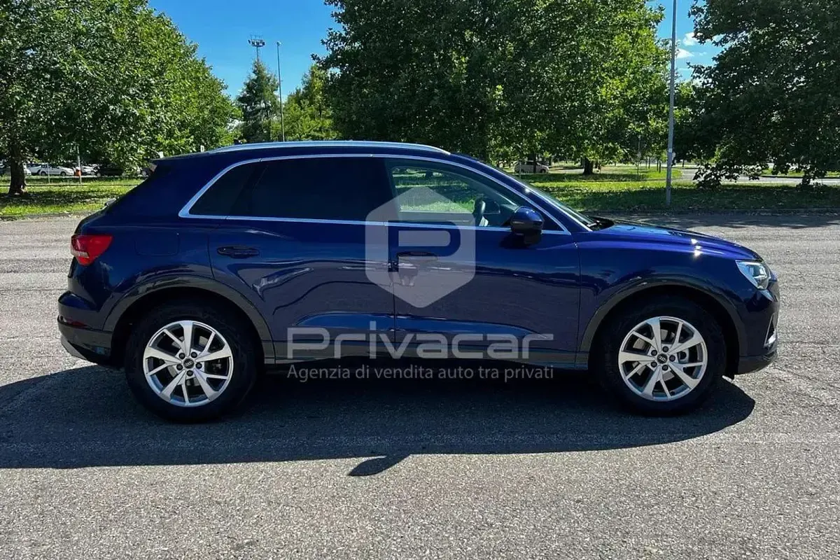 Usata Audi Q3 Advanced 150 CV (110 kW) 2022 Blu SUV
