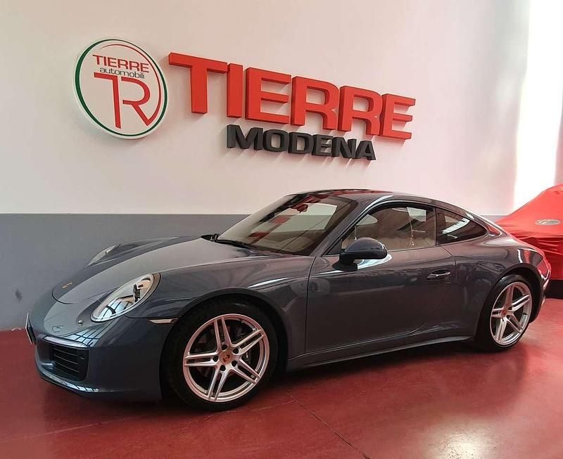 Usata Porsche 911 Carrera 4 370 CV (272 kW) 2016 Blu graffite Coupé