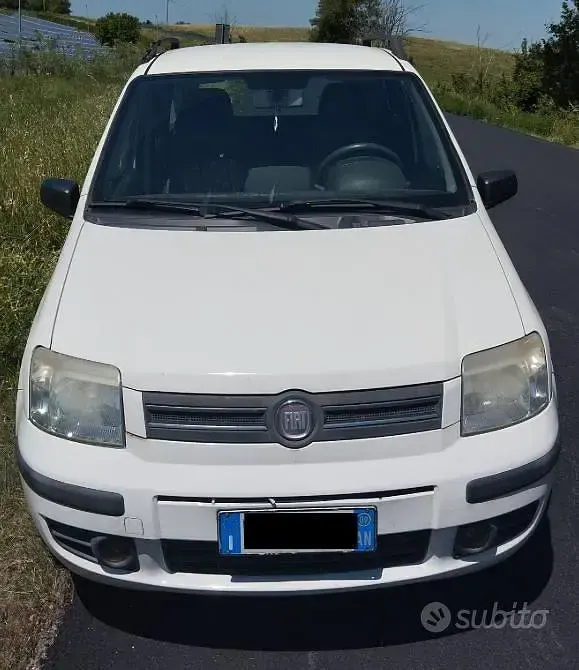 Usata Fiat Panda 60 CV (44 kW) 2009 Bianco Utilitaria