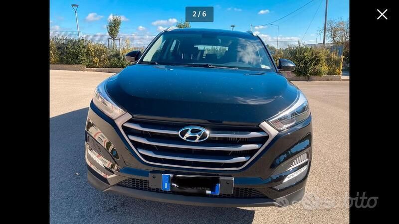 Usata Hyundai Tucson Comfort 116 CV (85 kW) 2016 Nero SUV
