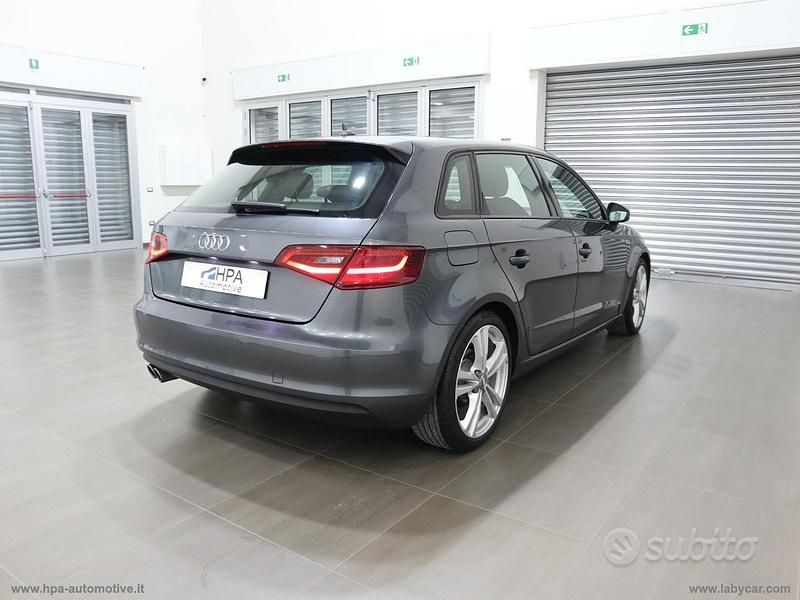 Usata Audi A3 S-Line 149 CV (109 kW) 2013 Grigio Berlina