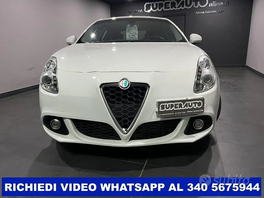 Usata Alfa Romeo Giulietta 120 CV (88 kW) 2017 Bianco Utilitaria