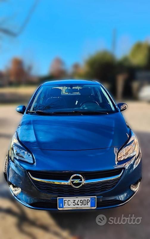 Usata Opel Corsa 2016 Blu Utilitaria