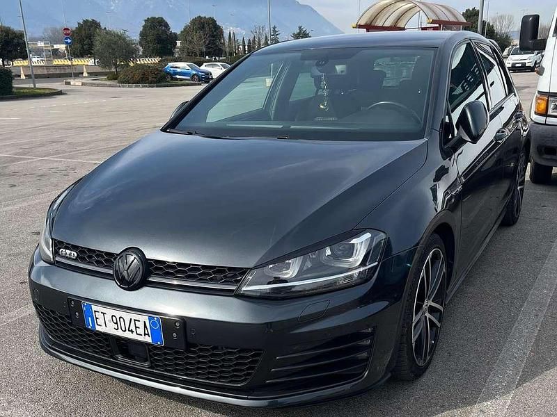Usata VW Golf VII GTD 184 CV (135 kW) 2013 Grigio Berlina