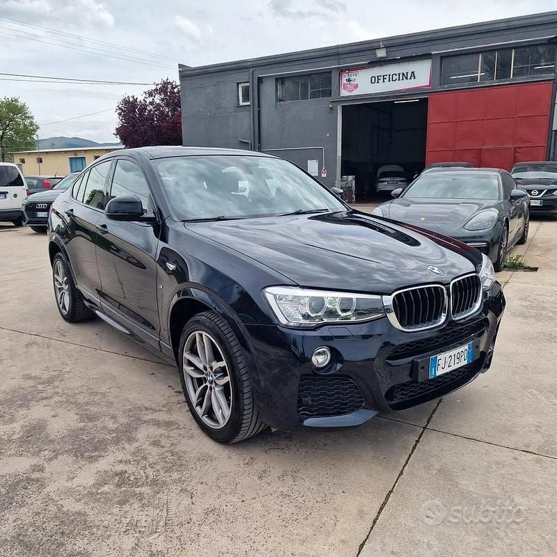 Usata BMW X4 M Sport 190 CV (139 kW) 2017 Blu SUV