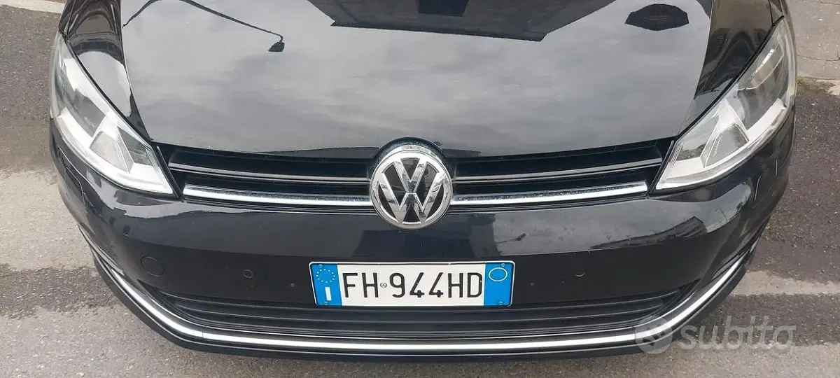 Usata VW Golf VII Executive 110 CV (80 kW) 2016 Nero Berlina